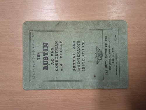 1953 Austin A40 Pick Up In vendita (immagine 179 di 181)