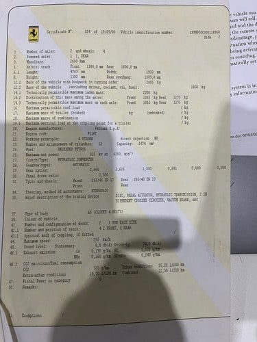 2000 Ferrari 456M GTA à vendre (picture 95 of 100)