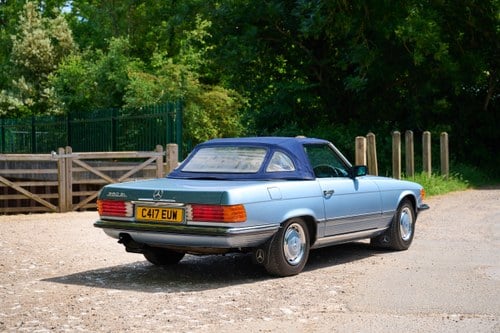 1985 Mercedes-Benz R107 380SL à vendre (picture 30 of 168)