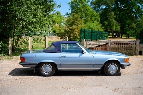 1985 Mercedes-Benz R107 380SL à vendre (picture 31 of 168)
