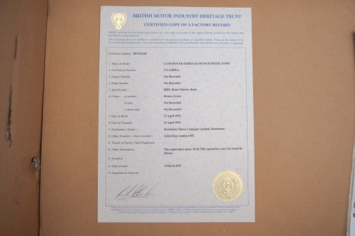 1970 Land Rover Series IIA 88" zum Verkauf (Bild 206 von 211)