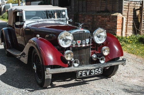 1937 Alvis 4.3 ‘Alwil’ Continental Tourer For Sale (picture 44 of 84)