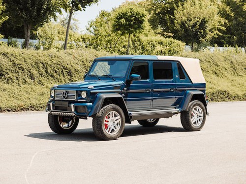 2018 Mercedes-Maybach G650 V12 Landaulet For Sale by Auction