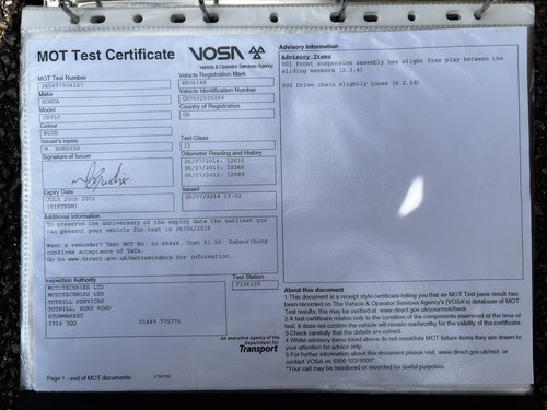 1975 Honda CB750K à vendre (picture 88 of 90)