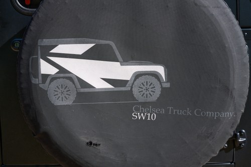 2013 Land Rover Defender 90 Chelsea Truck Company Wide Body with Kahn Upgrades In vendita (immagine 102 di 157)