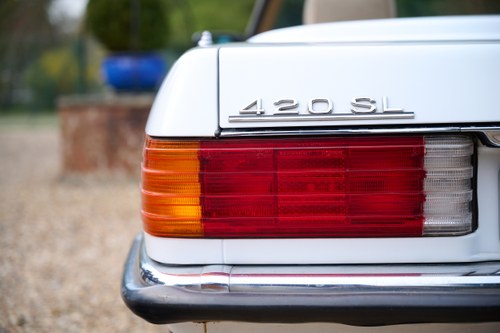 1988 Mercedes-Benz 420 SL R107 zum Verkauf (Bild 100 von 145)