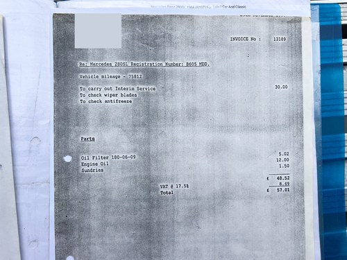 1984 Mercedes-Benz 280SL (R107) zum Verkauf (Bild 157 von 159)