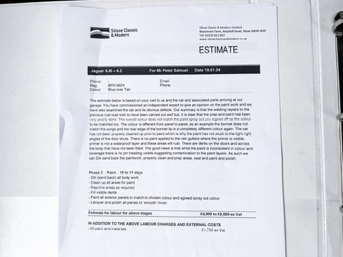 1983 Jaguar XJ6 Series 3 4.2L zum Verkauf (Bild 121 von 148)