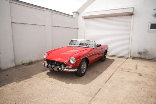 1973 MGB Roadster zum Verkauf (Bild 20 von 219)