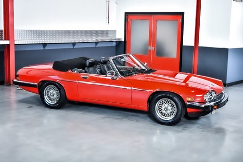 1990 Jaguar XJS Convertible V12 In vendita (immagine 12 di 81)