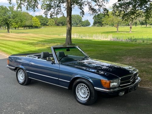 1984 Mercedes-Benz R107 500SL En venta (imagen 31 de 103)
