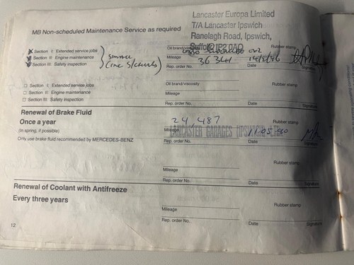 1984 Mercedes-Benz R107 500SL En venta (imagen 91 de 103)