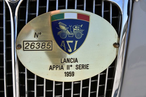 1959 Lancia Appia Series 2 zum Verkauf (Bild 105 von 157)