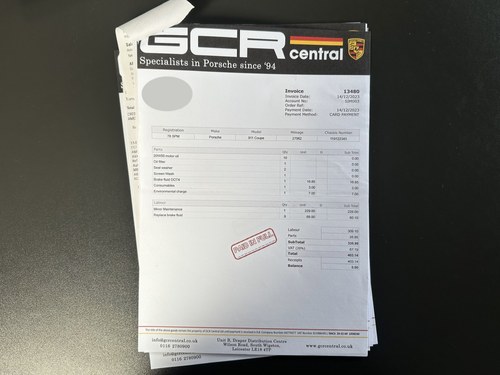 1969 Porsche 911T Coupé For Sale (picture 141 of 146)