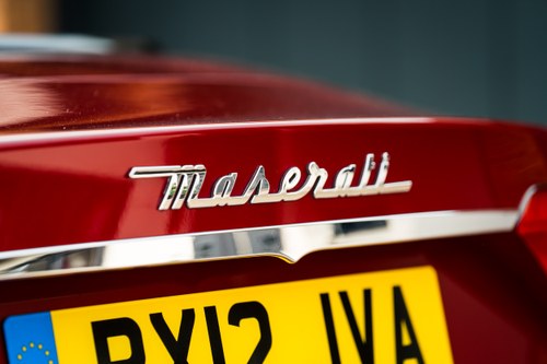 2012 Maserati Gran Cabrio Sport à venda (imagem 96 de 134)