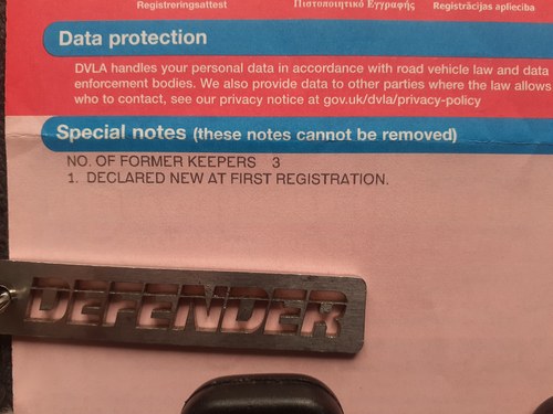 2002 Land Rover Defender 90 County TD5 zum Verkauf (Bild 163 von 170)