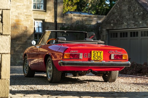 1977 Alfa Romeo 2000 Spider Veloce Series 2 In vendita (immagine 10 di 113)