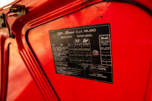 1977 Alfa Romeo 2000 Spider Veloce Series 2 In vendita (immagine 98 di 113)