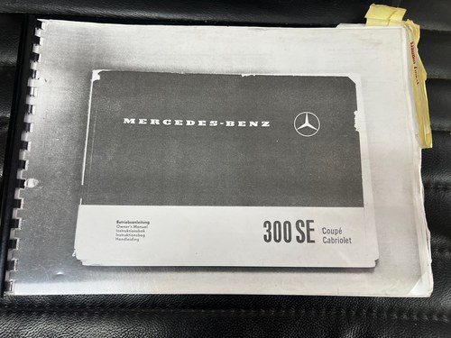 1965 Mercedes-Benz 300 SE Coupé W112 In vendita (immagine 132 di 136)