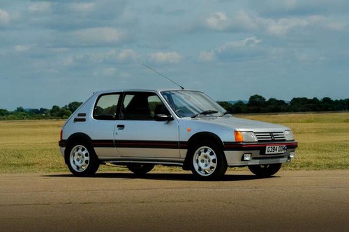 1989 PEUGEOT 205 GTI Hatchback For Sale by Auction