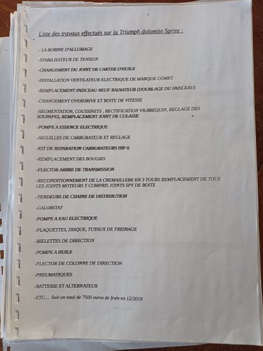 1977 Triumph Dolomite Sprint à vendre (picture 43 of 48)