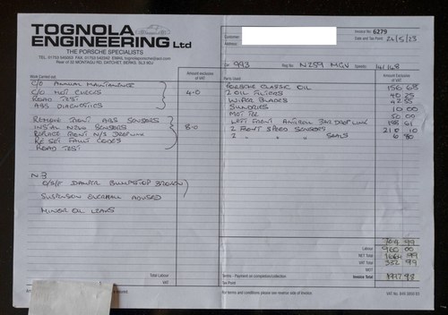 1995 Porsche 911 Carrera 993 zum Verkauf (Bild 145 von 157)