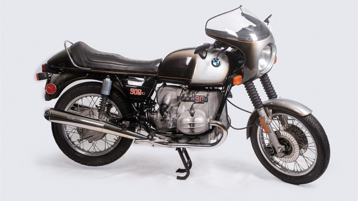 Lau R90 1975 BMW R90S Schwarz Handschaltgetriebe Rechtslenker in Vereinigtes ...