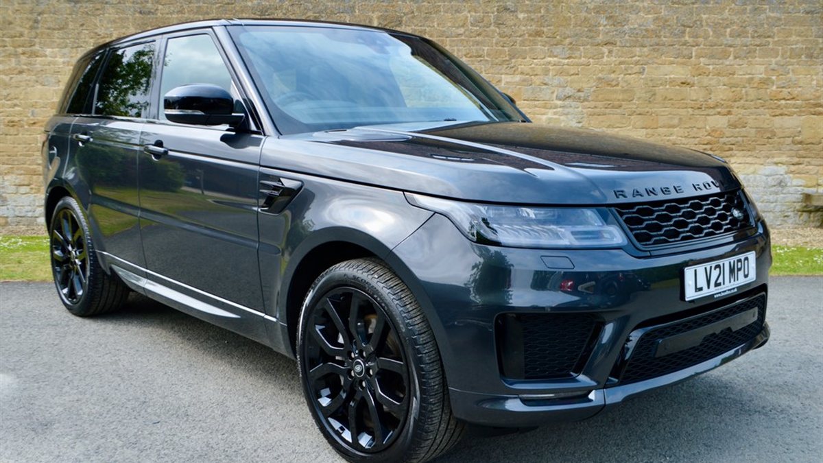 2021 Land Rover Range Rover Sport Grey Automatic, 7+ speed Right Hand ...