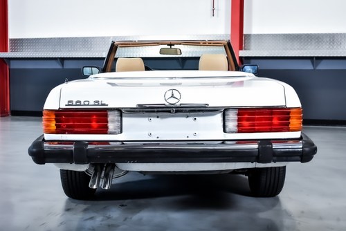 1986 Mercedes-Benz R107 560SL Convertible 5,6L V8 For Sale (picture 22 of 149)