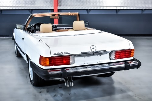 1986 Mercedes-Benz R107 560SL Convertible 5,6L V8 For Sale (picture 23 of 149)