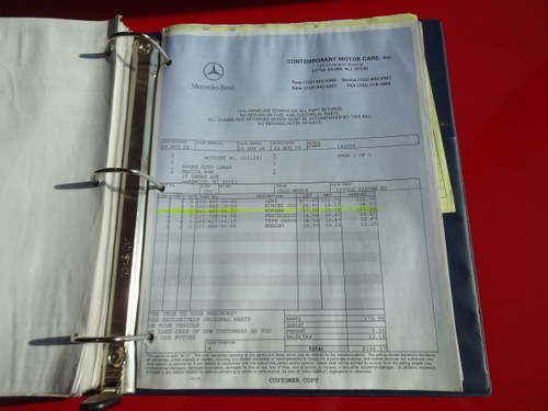 1986 Mercedes-Benz R107 560SL Convertible 5,6L V8 For Sale (picture 148 of 149)