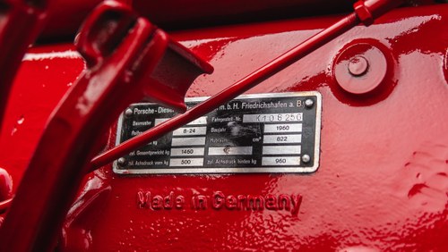 1960 Porsche Junior 108 Tractor Te koop (foto 44 van 137)