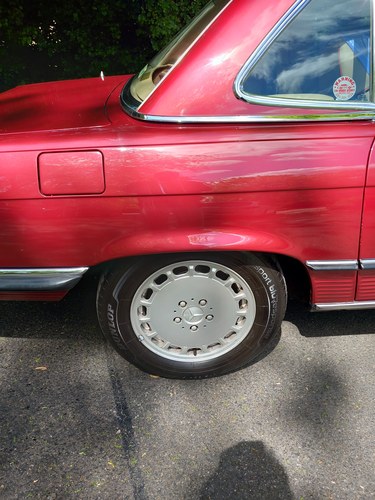 1989 Mercedes-Benz 300 SL R107 Te koop (foto 23 van 25)