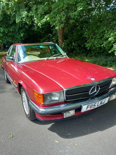 1989 Mercedes-Benz 300 SL R107 Te koop (foto 6 van 25)