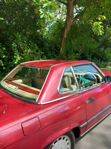 1989 Mercedes-Benz 300 SL R107 Te koop (foto 21 van 25)