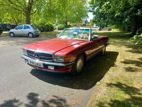 1989 Mercedes-Benz 300 SL R107 Te koop (foto 1 van 25)