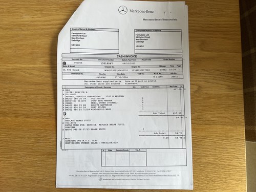 2004 Mercedes-Benz C215 CL500 In vendita (immagine 118 di 153)