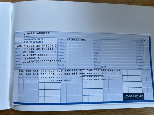 2004 Mercedes-Benz C215 CL500 In vendita (immagine 128 di 153)