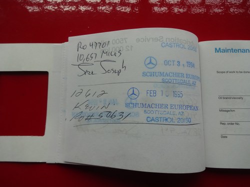 1993 Mercedes-Benz R129 SL500 Convertible 5,0L V8 (71k miles) zum Verkauf (Bild 149 von 155)