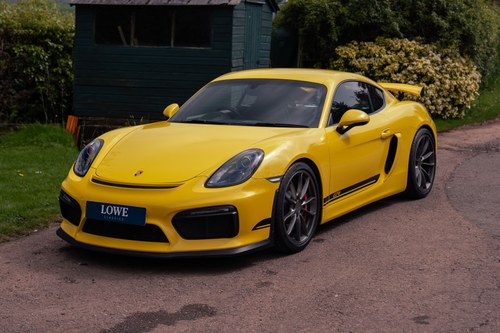 2015 Porsche Cayman GT4 981 VERKAUFT