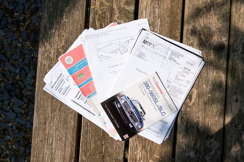 1987 Mercedes-Benz R107 300SL à vendre (picture 112 of 123)