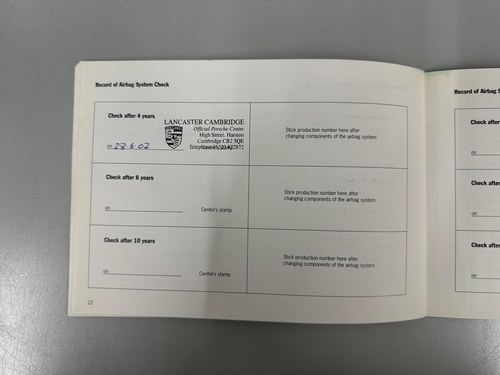 1998 Porsche Boxster 986 2.5L Tiptronic à vendre (picture 210 of 210)