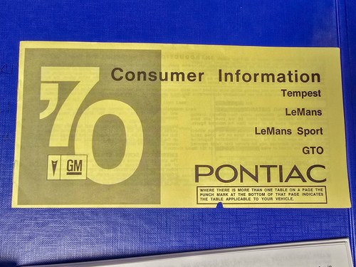 1970 Pontiac GTO 400 For Sale (picture 189 of 211)