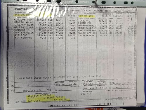 1970 Pontiac GTO 400 For Sale (picture 208 of 211)