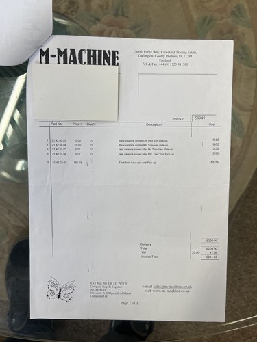 1982 Austin Morris 95L Mini Van zum Verkauf (Bild 190 von 217)