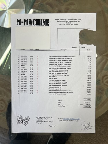 1982 Austin Morris 95L Mini Van zum Verkauf (Bild 204 von 217)