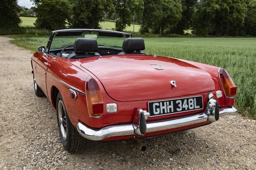 1973 MG B Roadster In vendita (immagine 14 di 106)