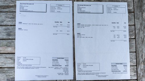 1972 Alfa Romeo GTV 2000 En venta (imagen 270 de 277)