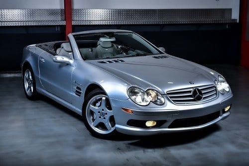 2005 Mercedes-Benz R230 SL55 Convertible 5,5L V8 In vendita (immagine 9 di 96)
