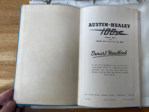 1957 Austin Healey 100-6 BN6 2+2 For Sale (picture 184 of 202)